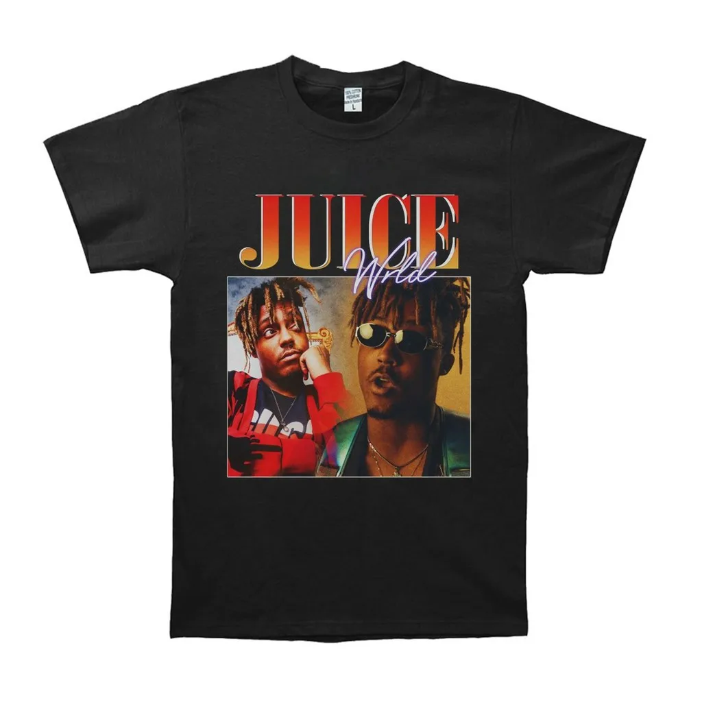 Винтажная футболка унисекс KAOS JUICE WRLD RAP |