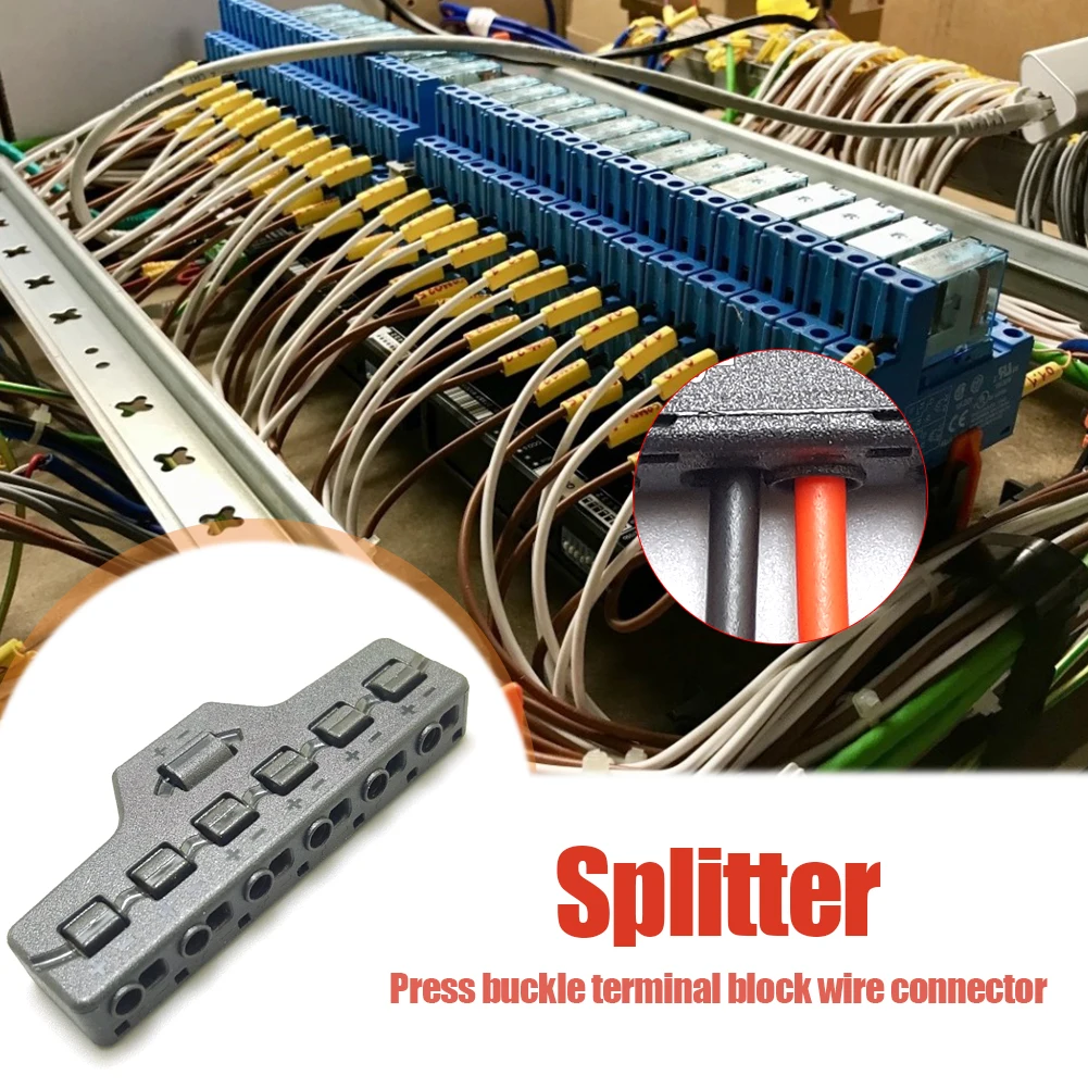 LED Lighting Cable Splitter Terminal Block Wire Connector