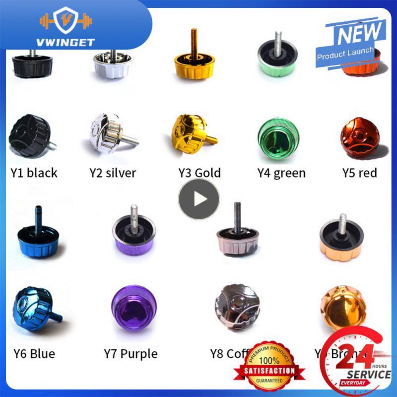 1PCS Semi-metal Fishing Reel Crank Handle 8 Colors Wheel Crank Handle Casting Rod Good Spare Part For Reel Handle Fishing Tools