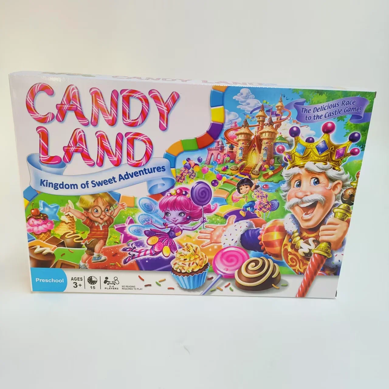 Candy Sweet Adventure Board Game, a fun family board party game for 2-4 players (ages 3 and up)