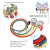 R404A R134a AC Diagnostic Manifold Gauge Set Air Conditioning Refrigerant Fluoride Pressure Table Gauge Tester Hardware Industry 6