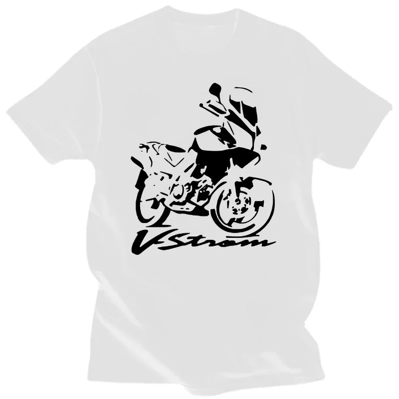 

Новинка 2024, Короткие повседневные облегающие летние топы с искусственным рисунком, лидер продаж, Мужская Уличная одежда в стиле мотоцикла зуз встрома 650 в