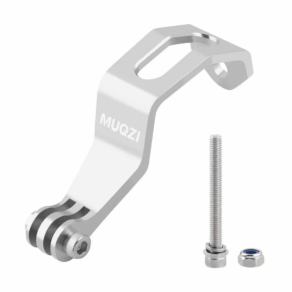 Keenso Supporto Faro Bici In Alluminio Staffa PortaLuci Anteriore Per Bici Pieghevole BMX Compatibile Cateye