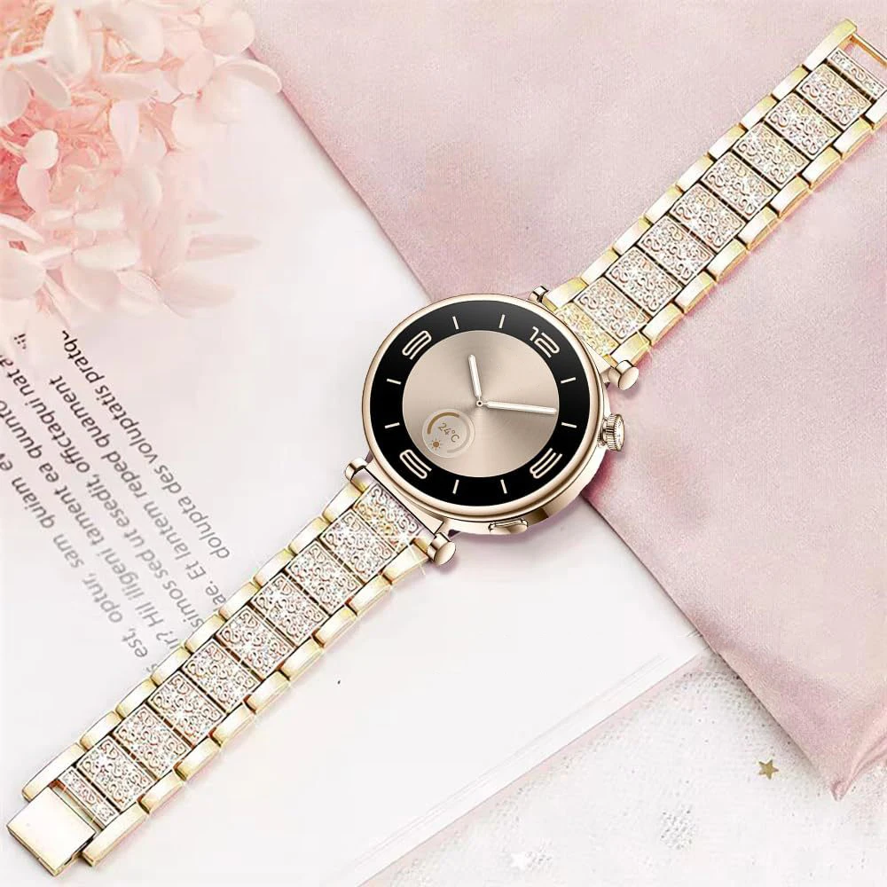 Elegant Diamond Band Bracelet - Premium Watch Strap