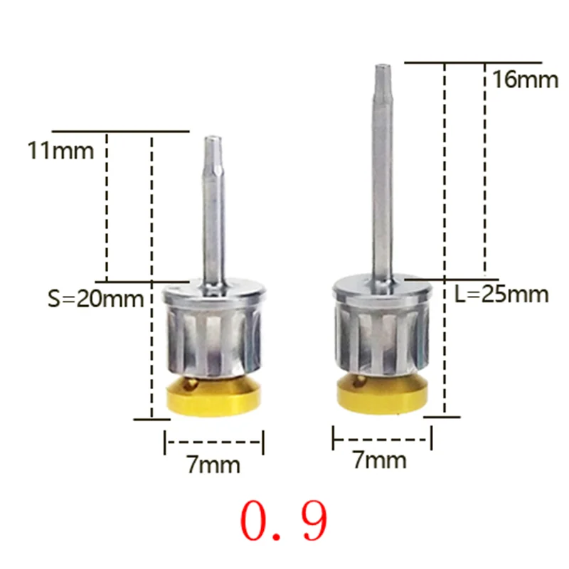 Set per impianti dentali Chiave dinamometrica a cricchetto 10 Set per impianti dentali Chiave dinamometrica a cricchetto 10