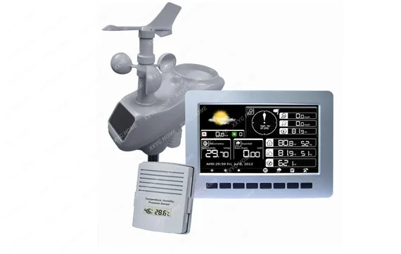 

Метеорографическая станция Hp1003, TFT цветной экран, беспроводная, Wi-Fi, метеорограф, гиетометр для прогнозирования погоды