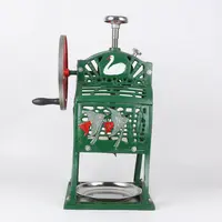 Machine à glace à neige manuelle, broyeur à glace craquelée à la main, machine à glace rasée en fer rapide 5