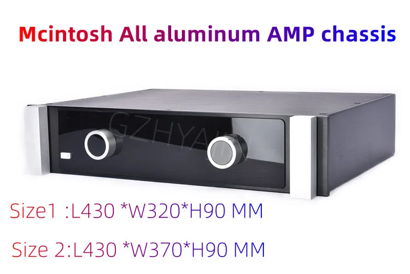 

Корпус алюминиевого усилителя Mcintosh/чехол для предусилителя/корпус усилителя/DIY Размер корпуса: 430*90*320 мм