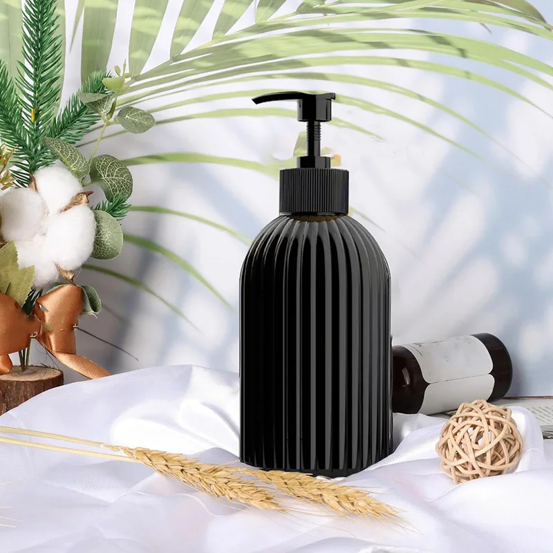1/2PCS 500ml Refillable Soap Dispenser for Bathroom Kitchen