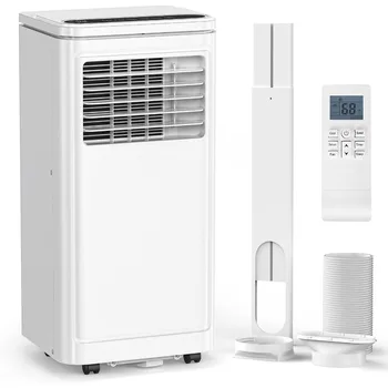 8000 BTU Portable Air Conditioners 3in1 Portable AC Unit for Rooms up to 350 Sq.Ft Mini Air Conditioner for Bedroom with Coolin