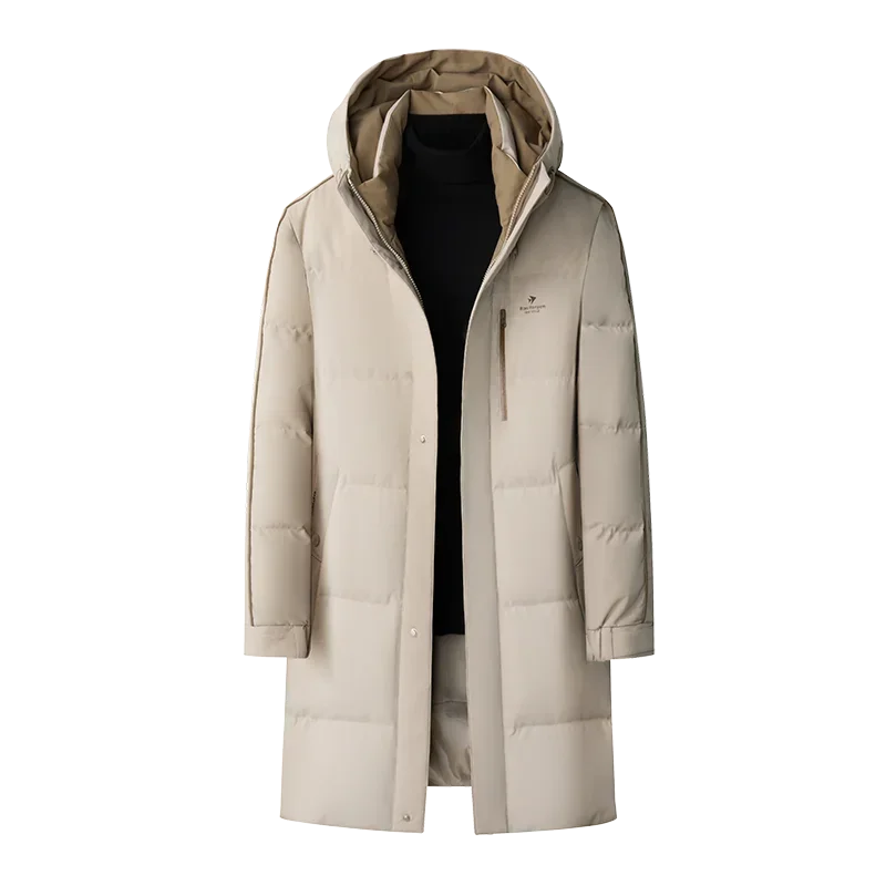 thumbnail image 1 of Ropa de diseñador para hombre, chaqueta de plumón larga de lujo para hombre, chaqueta acolchada con relleno de plumón de pato 2024, abrigo de invierno cálido para hombre, abrigos para hombre, 1 of 5