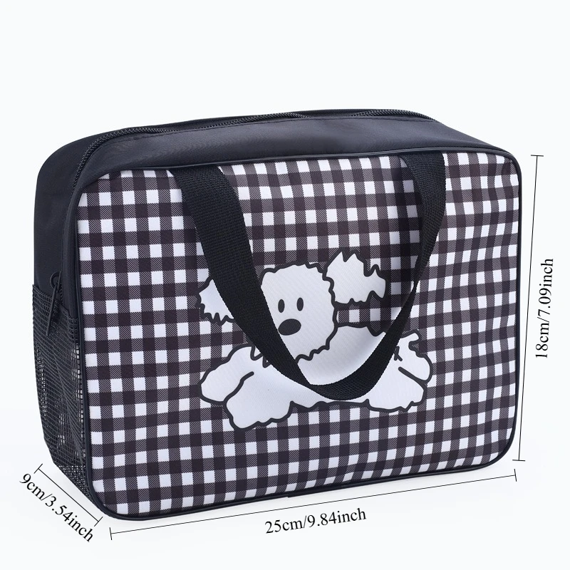 Portable Mesh Shower and Toiletry Bag