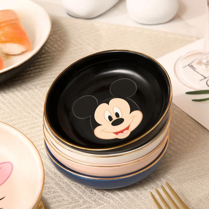 Ceramic Dinnerware Minnie Mouse Dishes Set Mickey And Minnie Mouse