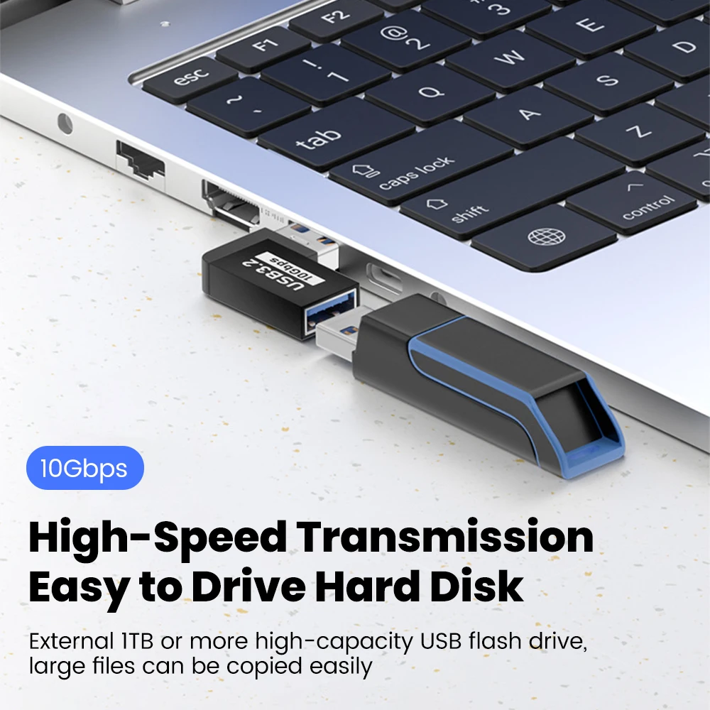 90 Degree USB 3.2 Male to Female Right Angle Extension Adapter 10Gbps For Laptop PC Connector Converter usb to type c adapter type c adapter