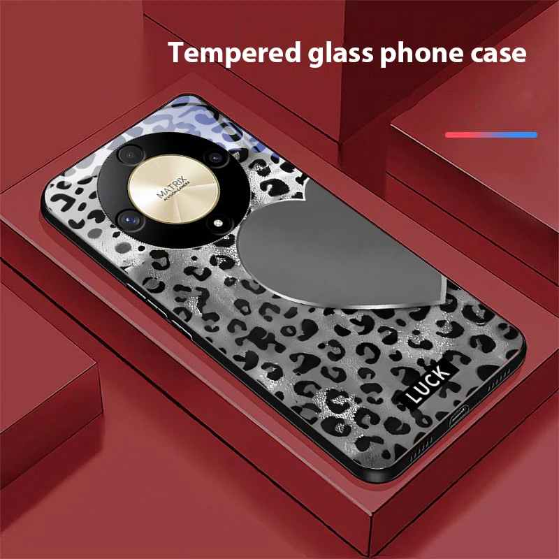 Speckled Love Tempered Glass Phone Case