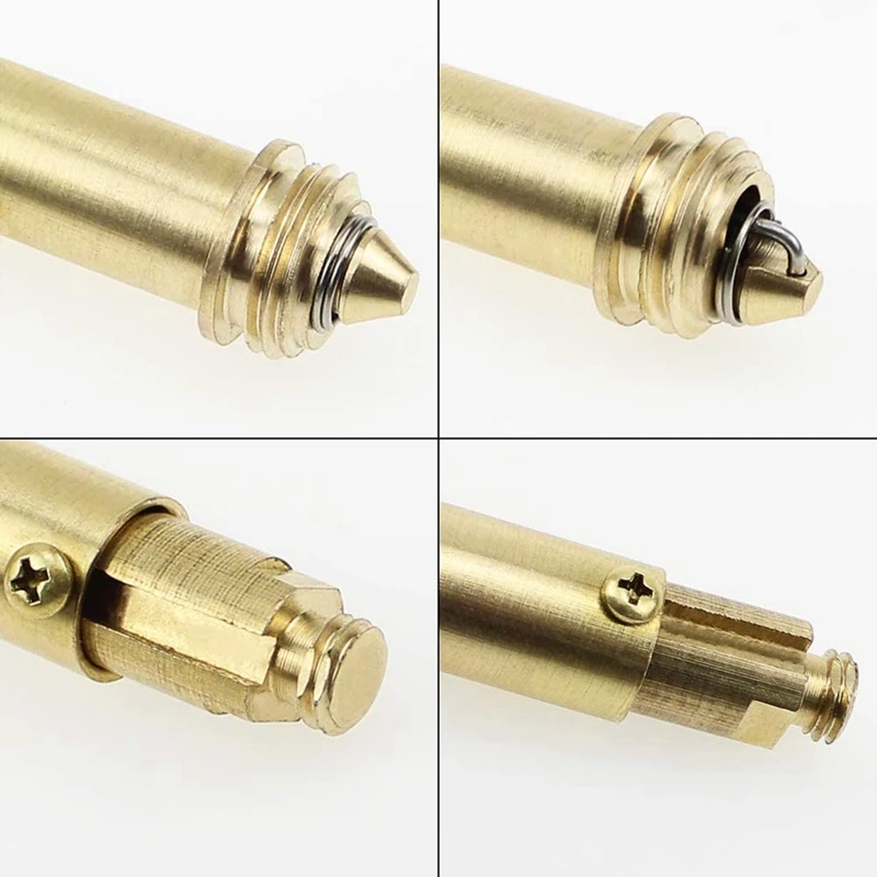 Washbasin Plug 6 PCS Sink Plug Replacement Basin Bath Waste Click Clack Spring Brass Plug Bolt For Kitchen Sink Bath Tub Drain Stopper