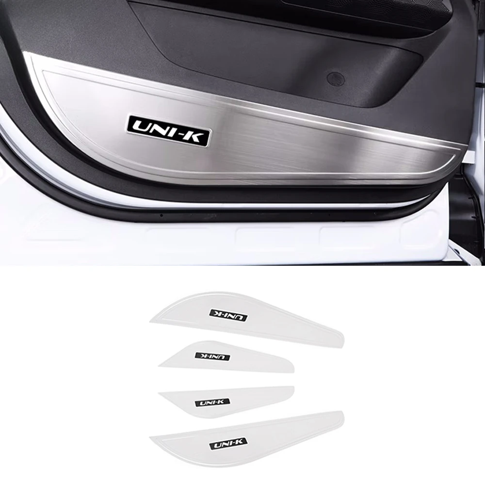 

Для Changan UNIK UNI-K 2021 - 2023 2024 Автомобильная дверь Противоударная Пылезащитная звуковая колонка Декор защитная наклейка крышка аксессуары
