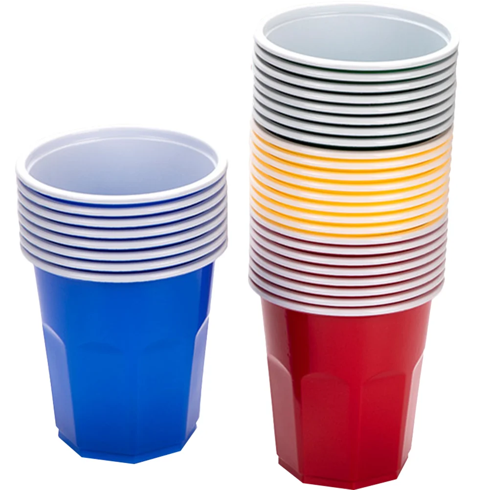 

Daily Use Juice Cups Multi-Function Beer Cups Convenient Beverage Cups Beverage Accessory Disposable Color Aviation Cup