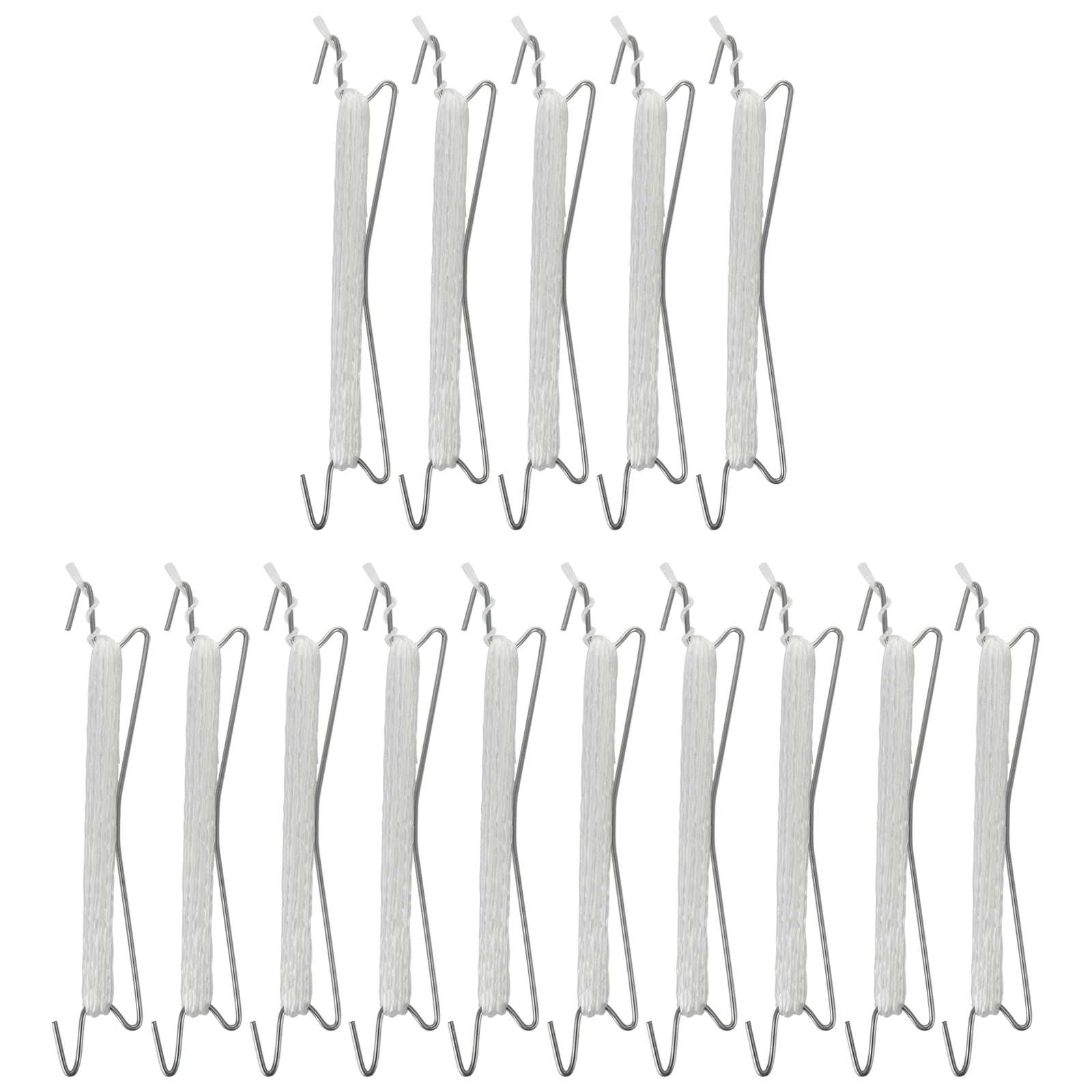 

Vegetable Hanging Hook 15m Nylon Rope Prevent Tomatoes Garden Hooks Durable Greenhouse 15 Meters From Pinching 15pcs