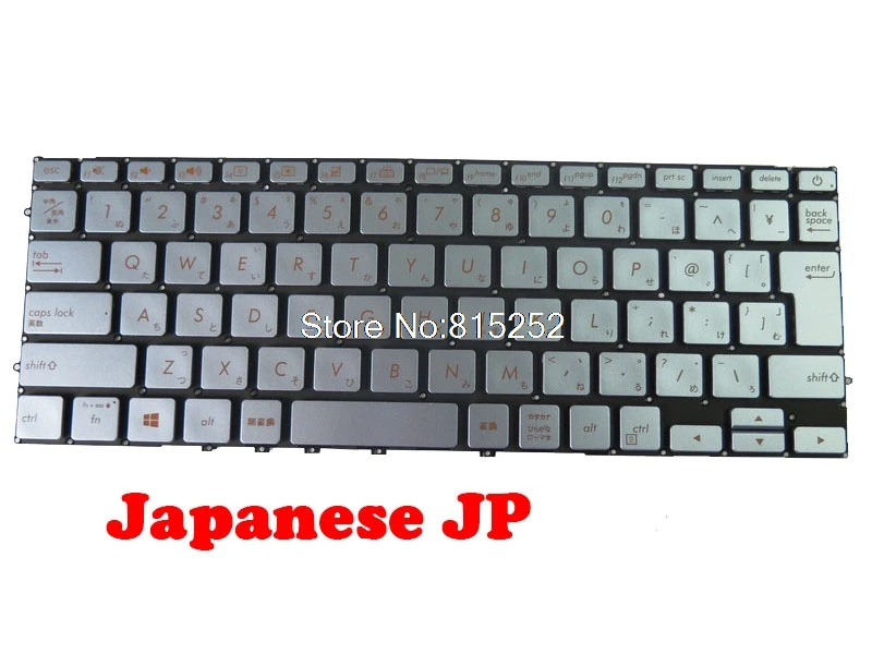 

Клавиатура для ноутбука ASUS ZenBook 14 UX431 UX431FL UX431FLC UX431FA UX431FAC UX431FN UX431DA голубая с подсветкой японская JP