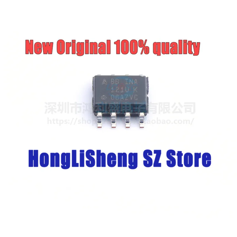 

5pcs/lot INA121U INA121UA INA121UK 121UA 121UK SOP8 Chipset 100% New&Original In Stock