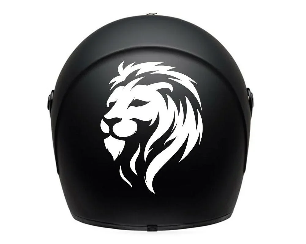 

For motorcycle helmet stickers / decal removable lion