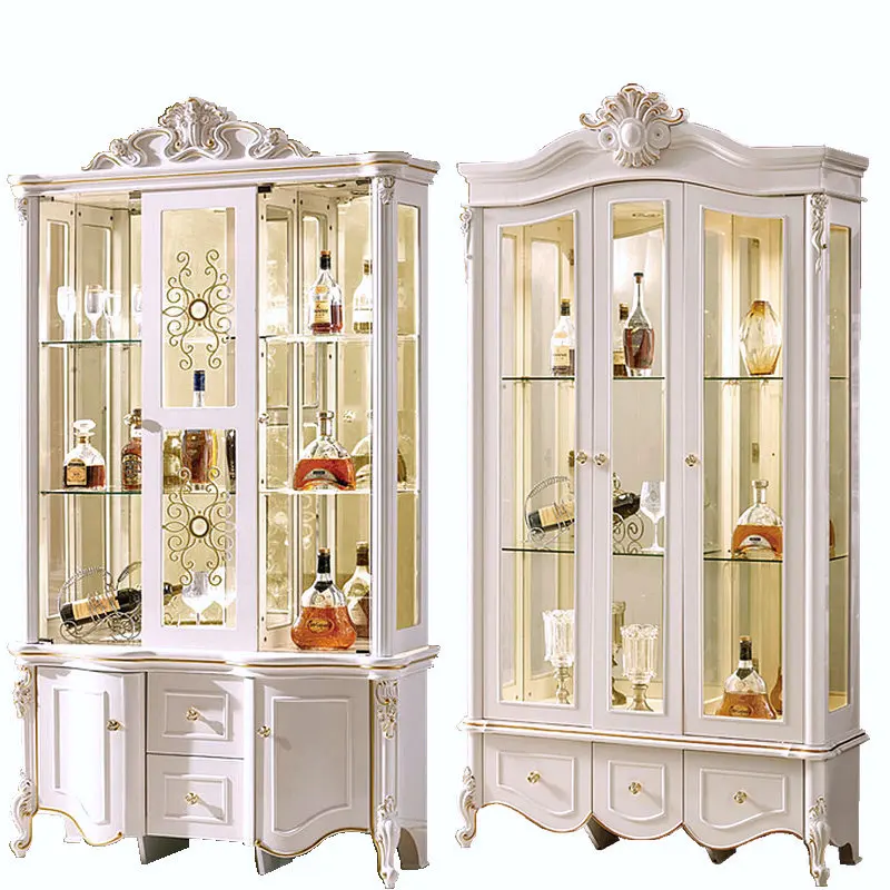 

Decorative cabinet, red wine cabinet, single door, double door, home wall display cabinet, simple European storage cabinet