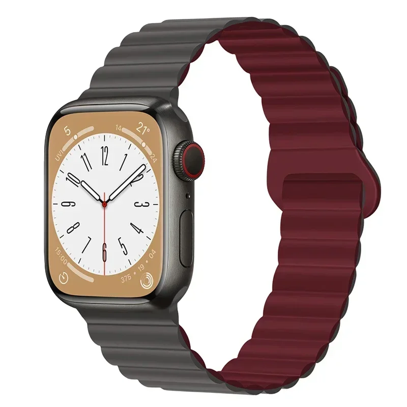 Silicone Magnetic Loop Sport Bracelet