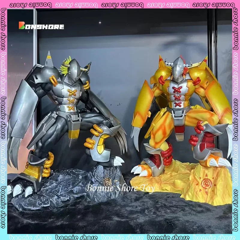 

Digimon Adventure Anime Figure Golden Battle Greymon Series Pop Handmade Model Collection Dolls Pvc Desktop Decoration Boys gift