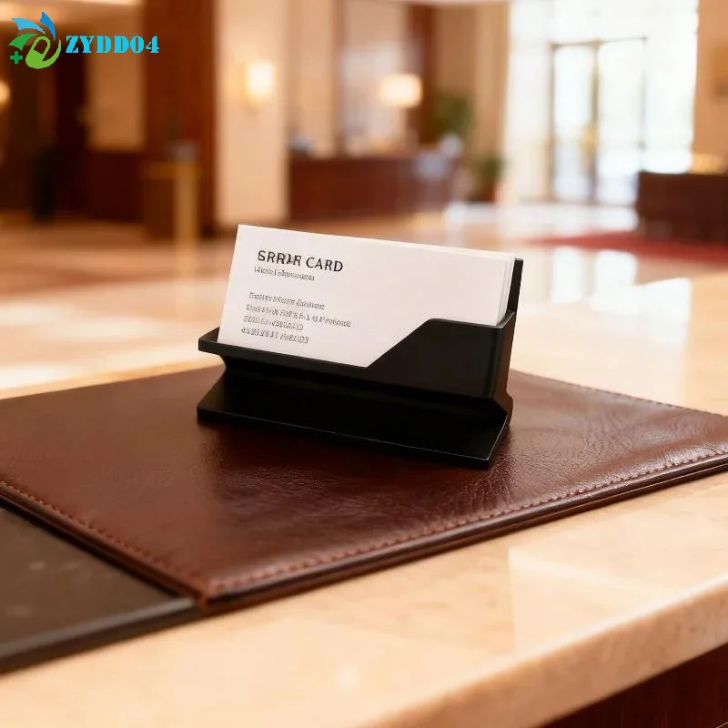 ● 1PCS 미니멀리스트 명함 홀더, 카드를 보관하고 전시하기 위한 플라스틱 데스크탑 정리함 - 모든 크기에 적합