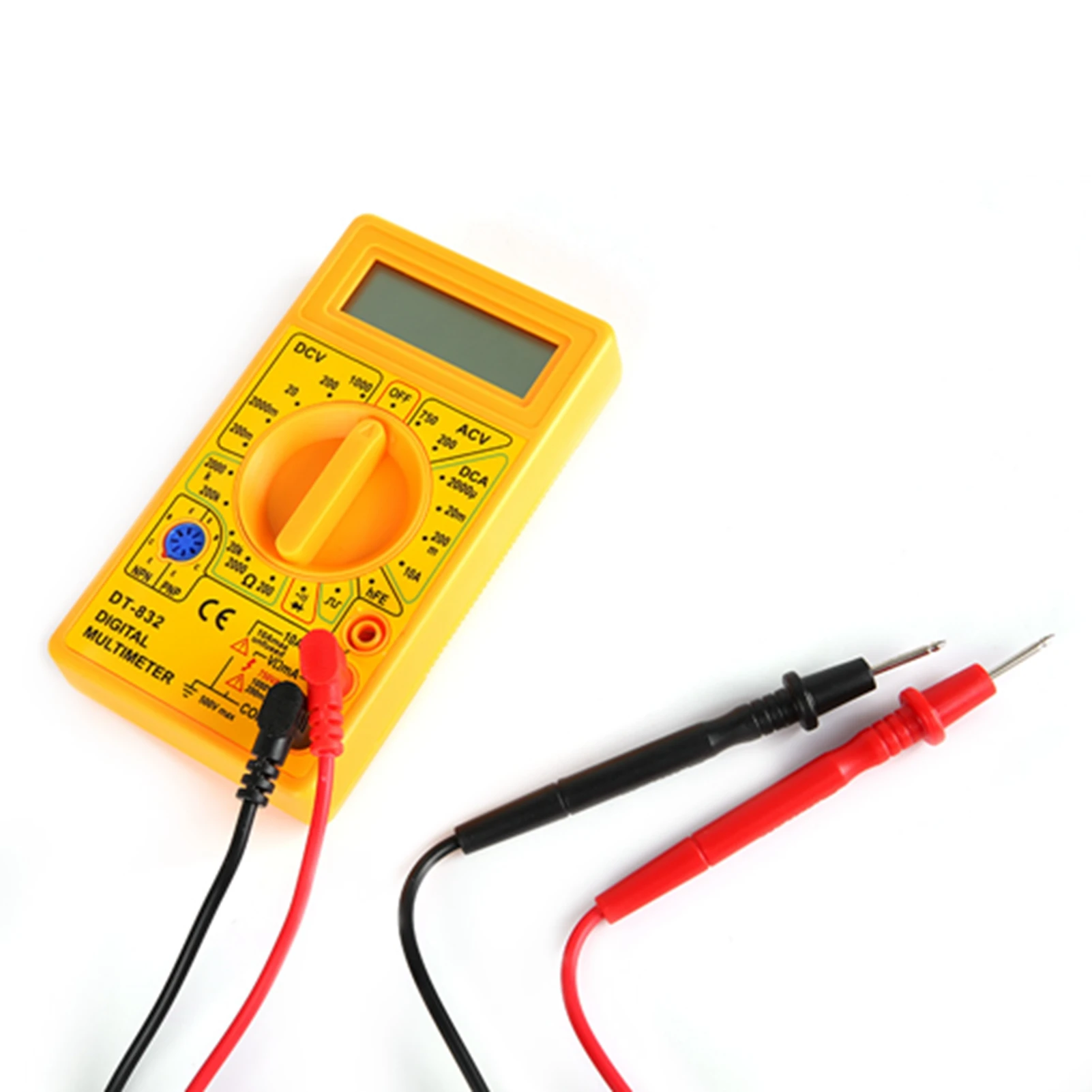 Digital Multimeter DT-832 Handheld Pocket Digital Multimeter AC/DC Voltage Current Resistance Tester with Buzzer