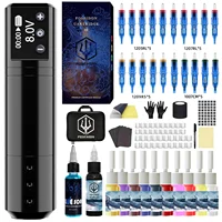 POSEIDON Tattoo Pen Kit Rotary Wireless Tattoo Machine Kit Coreless Motor High Quality Tattoo Gun Kit for Tattoo Artist 1