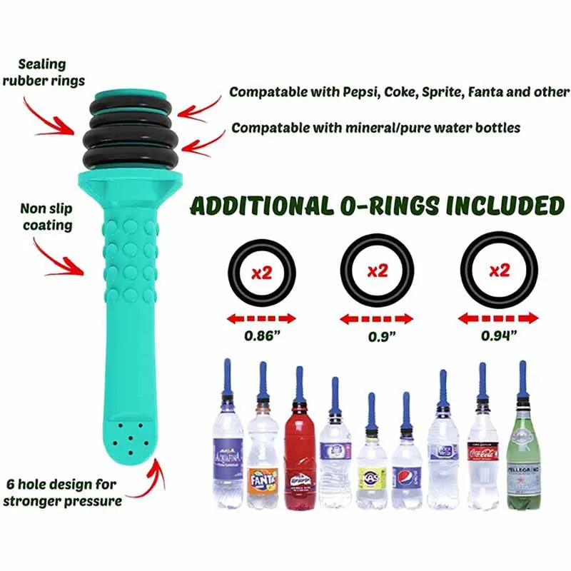 Handhald Portable Peri Bottle Travel Bidet Compatible with 21-25cm Bottles Personal Hygiene Care Shattaf Water Spray 6