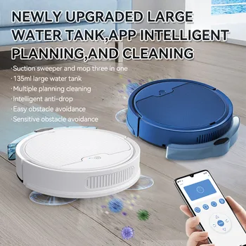 RC Robot 3 In 1 Sweeping and Vacuuming Wireless Vacuum Cleaner Smart Sweeping Robot Home Sweeper Sweeping Robots For Home 1