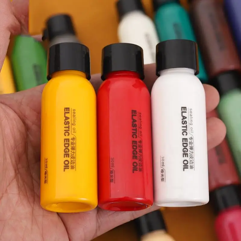 Premium 30ml Leather Edge Paint and Dressing - Professional Finish