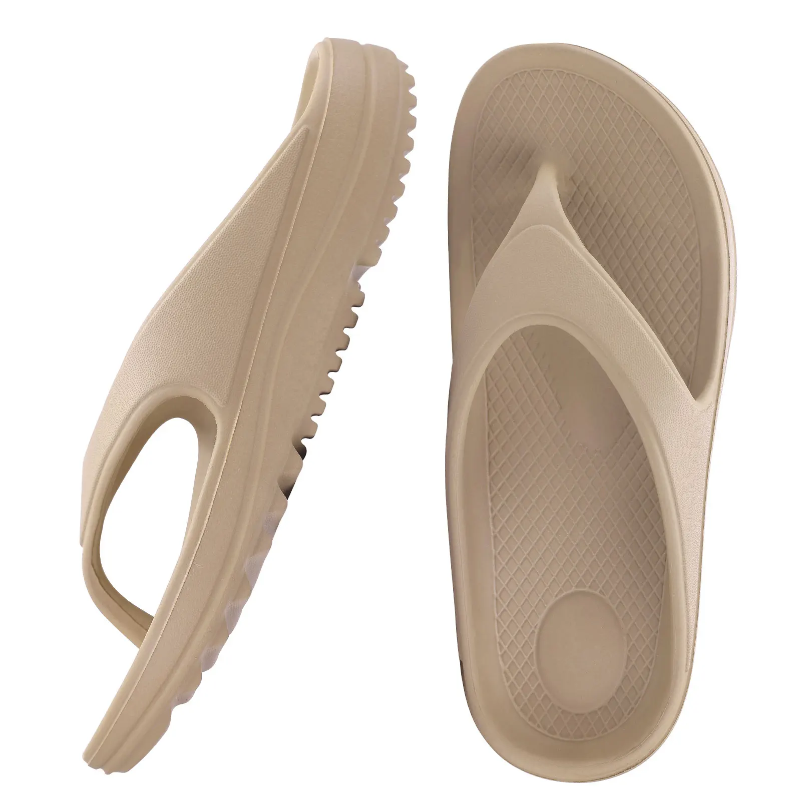 Kidmi Women's Orthopedic Sandals Fashion Beach Flip Flop Summer Outdoor Soft Sandals With Arch Support Classic Women's Flip Flop 6