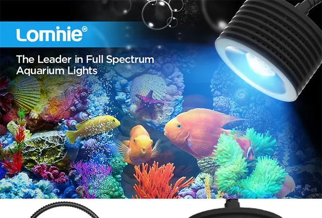 Lominie Aquarium Lighting LED Fish Tank Lights Reef Lights for