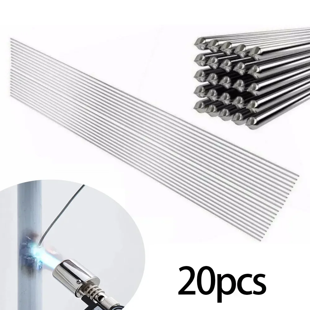 20pcs 1.6mm ER316L Stainless Steel TIG Welding Rods 330mm Long Solder Wire Electrode Welding Soldering Rod Tool Parts welding rods