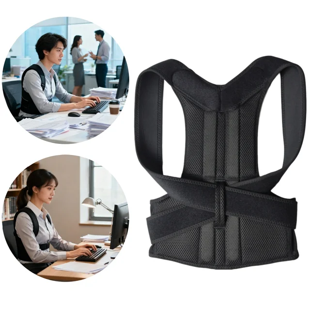 Humpback Posture Corrector, Scoliosis Corrector, Student Posture Trainer for Humpback Prevention, Unisex Sitting Posture Correct 5