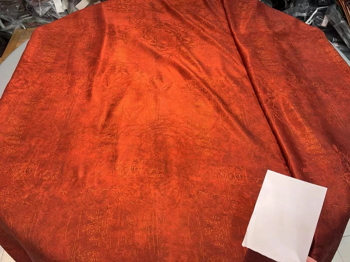 

Китайское ретро платье Чонсам на бретелях юбка ветровка из высококачественного натурального шелка Чистая натуральная атласная ткань на метр