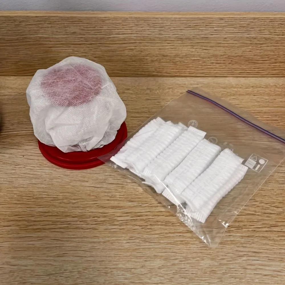 20pcs Disposable Vacuum Cleaner Filter Protective Cover Washable Non-woven Fabric for Handheld Vacuum Cleaner