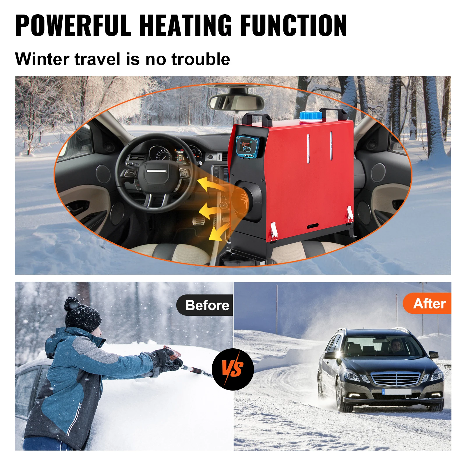 Vevor Diesel Heater | One Diesel Heater | Electronic Diesel | Rv Heaters  Diesel - Heating u0026 Fans - Aliexpress