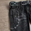 New High Waist Harajuku Loose Embroidered Women Jeans with Rock Punk Style Y2K Micro La Retro Wide Leg Pants 3