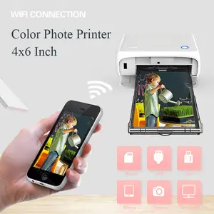 EQUITPER-impresora fotográfica CP4000L, dispositivo de impresión china,  fotos a Color, portátil, pequeño, teléfono móvil, Bluetooth - AliExpress