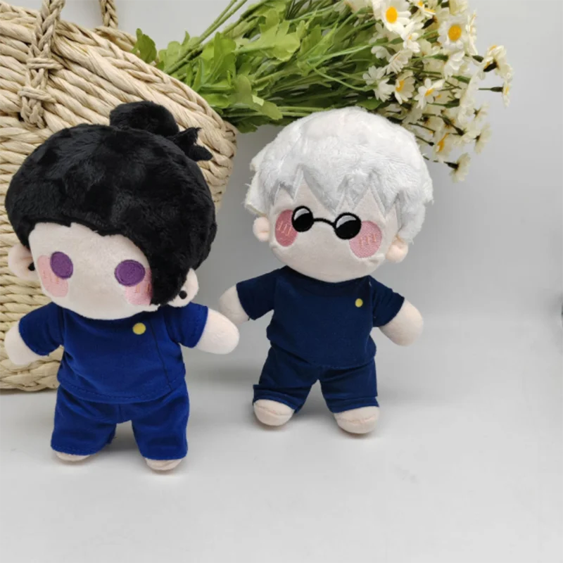 23cm-Cute-New-Jujutsu-Kaisen-Hand-Puppet-Plush-Toy-Gojo-And-Geto-Pillow ...