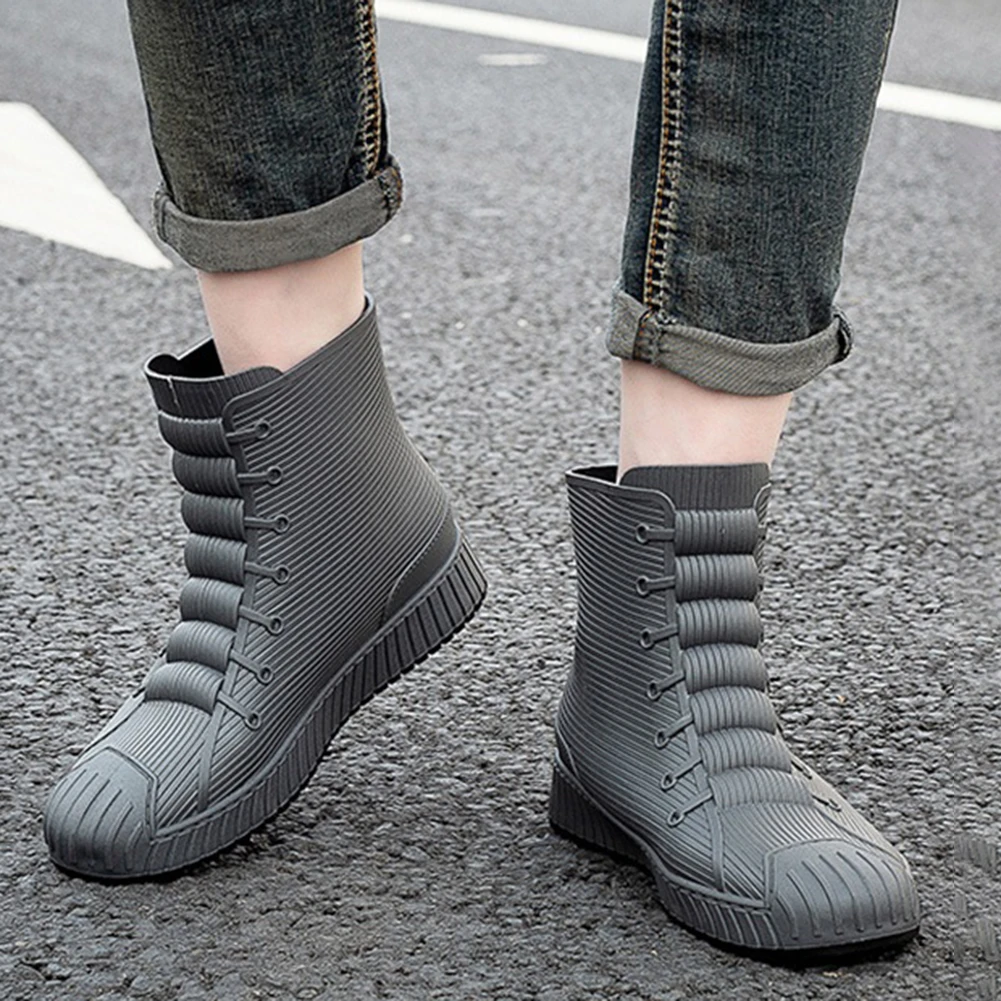 Men Women Ankle Boots Anti Slip Fishing Boots Comfortable for Gardening  Farming Camping for Fishing Yard Working Boating Hunting