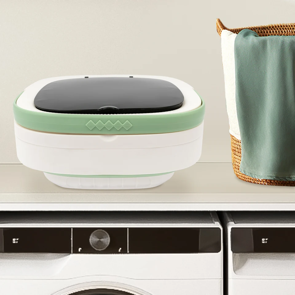 Compact Portable Foldable Washing Machine for Travel