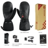 Snow Deer Heated Gloves Electric Skiing Winter Battery Heated Thermal Mittens Waterproof Gloves Thumb Movable Hunting Motorcycle 6