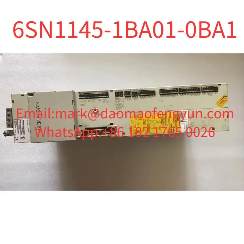 

6SN1145-1BA01-0BA1 Used Tested OK In Good Condition SIMODRIVE 611 infeed/regenerative feedback module