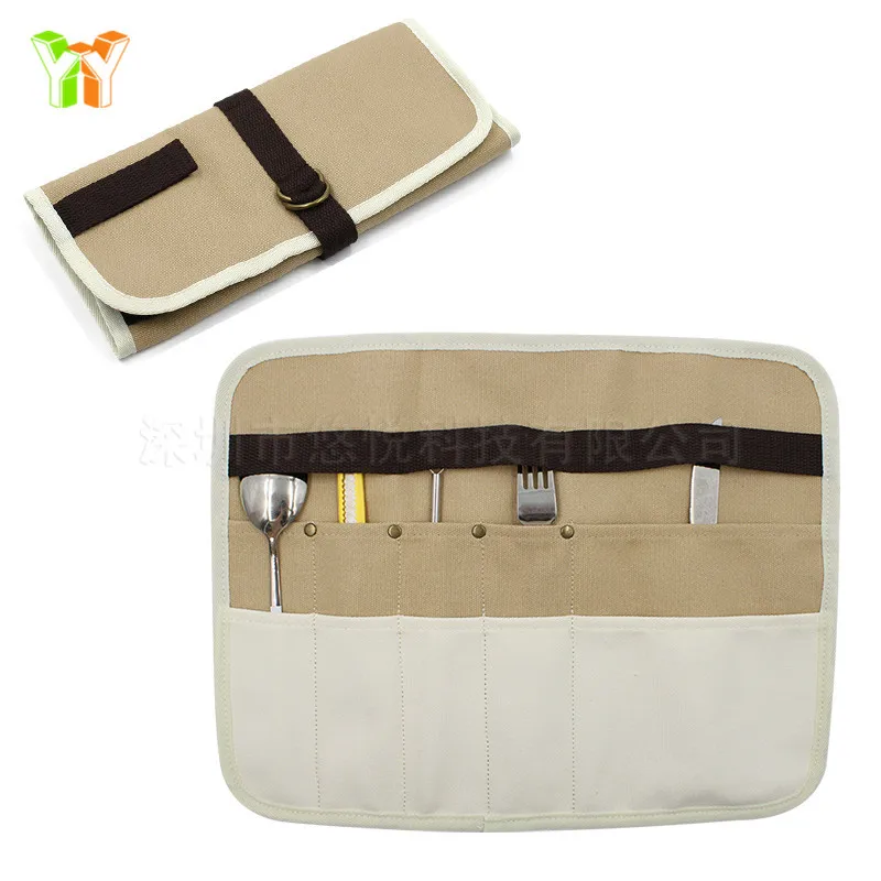 Picnic Tableware Storage Bag Chopsticks Straw Knife Fork Spoon Bag Naturehike Camping Picnic NH19PJ085